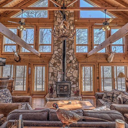 Blue Ridge Bliss- Spacious Cabin, Pets, Hot Tub! Buitenkant foto