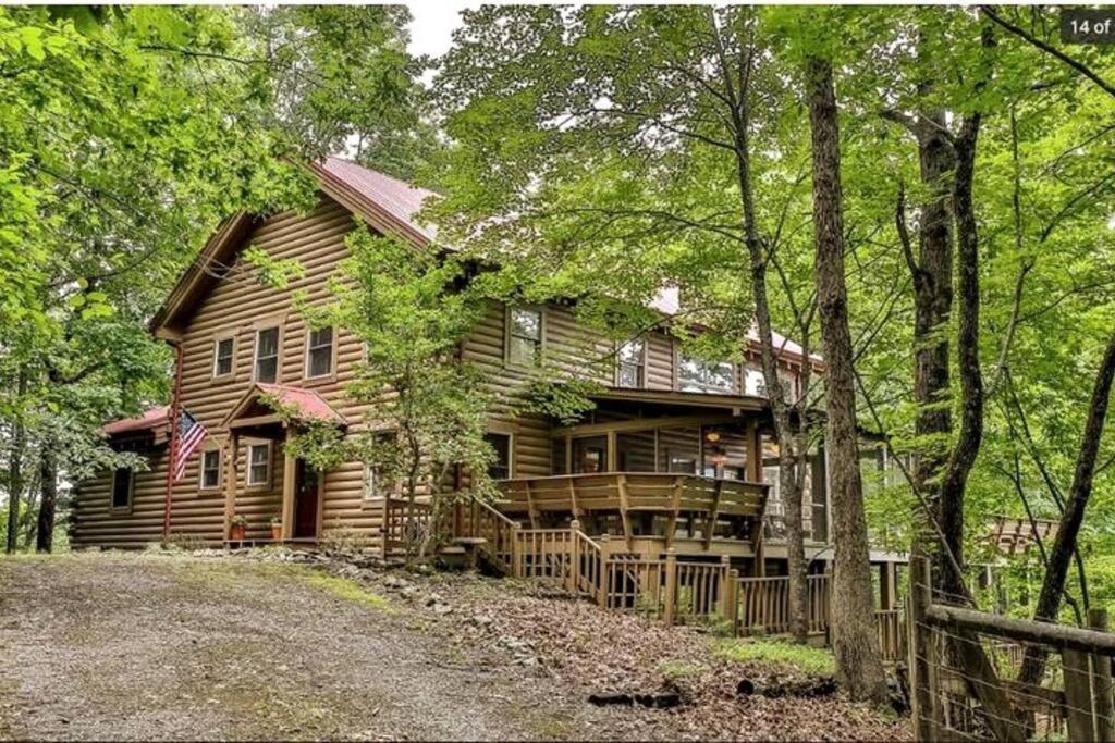 Blue Ridge Bliss- Spacious Cabin, Pets, Hot Tub! Buitenkant foto